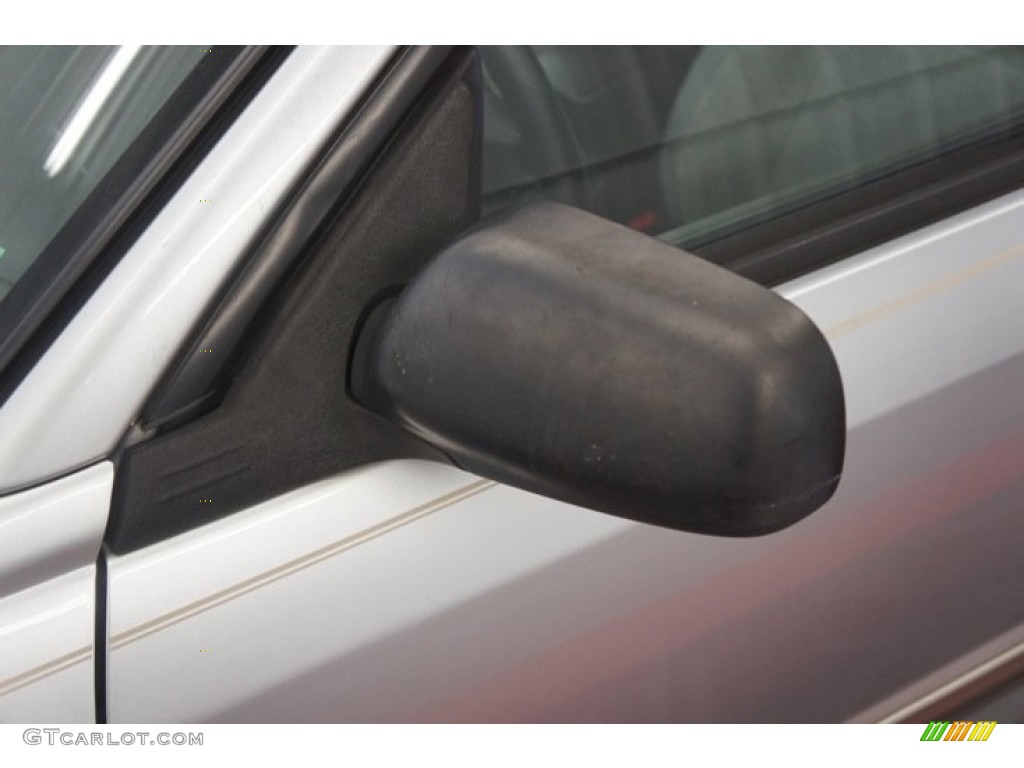 2002 Impreza Outback Sport Wagon - Platinum Silver Metallic / Gray photo #53