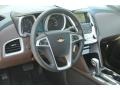 Brownstone/Jet Black 2015 Chevrolet Equinox LT Dashboard
