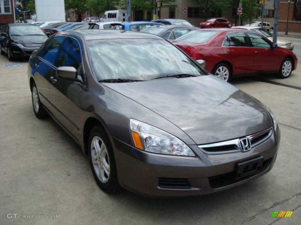 2006 Accord EX Sedan - Carbon Bronze Pearl / Black photo #5