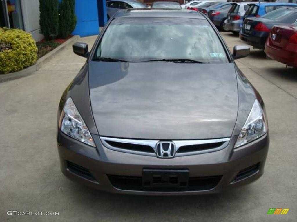2006 Accord EX Sedan - Carbon Bronze Pearl / Black photo #6