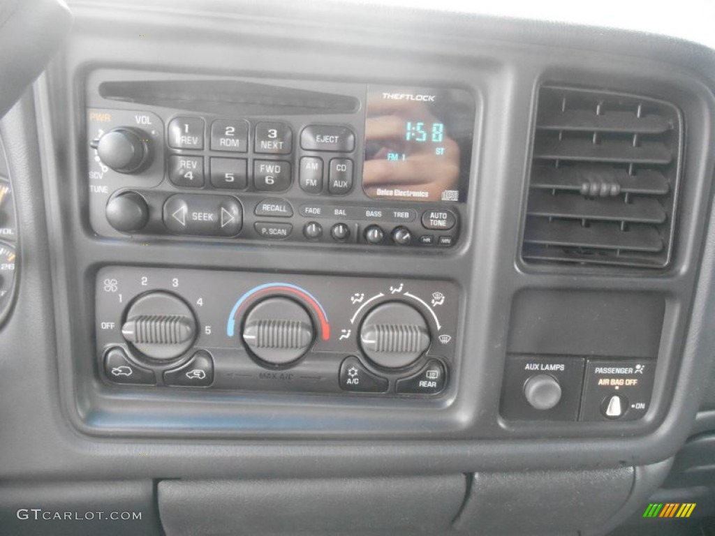 2002 Silverado 2500 LS Extended Cab 4x4 - Summit White / Graphite photo #15