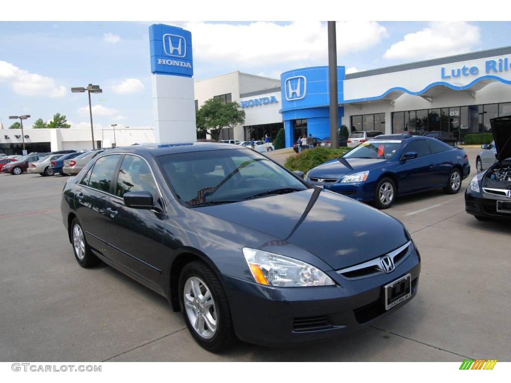 2006 Accord EX Sedan - Graphite Pearl / Gray photo #1