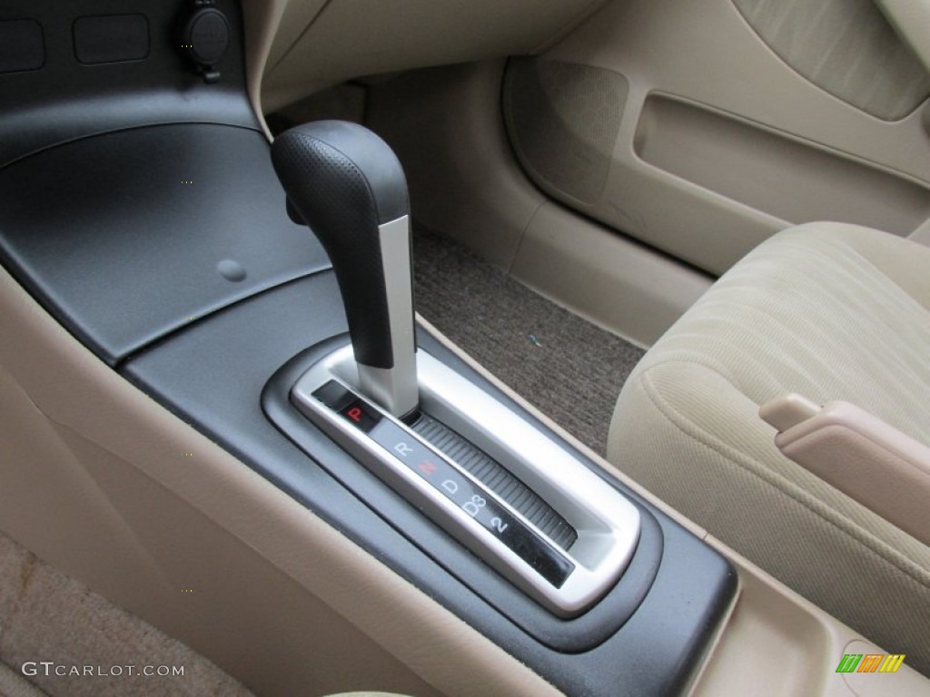 2004 Civic LX Sedan - Shoreline Mist Metallic / Ivory Beige photo #10