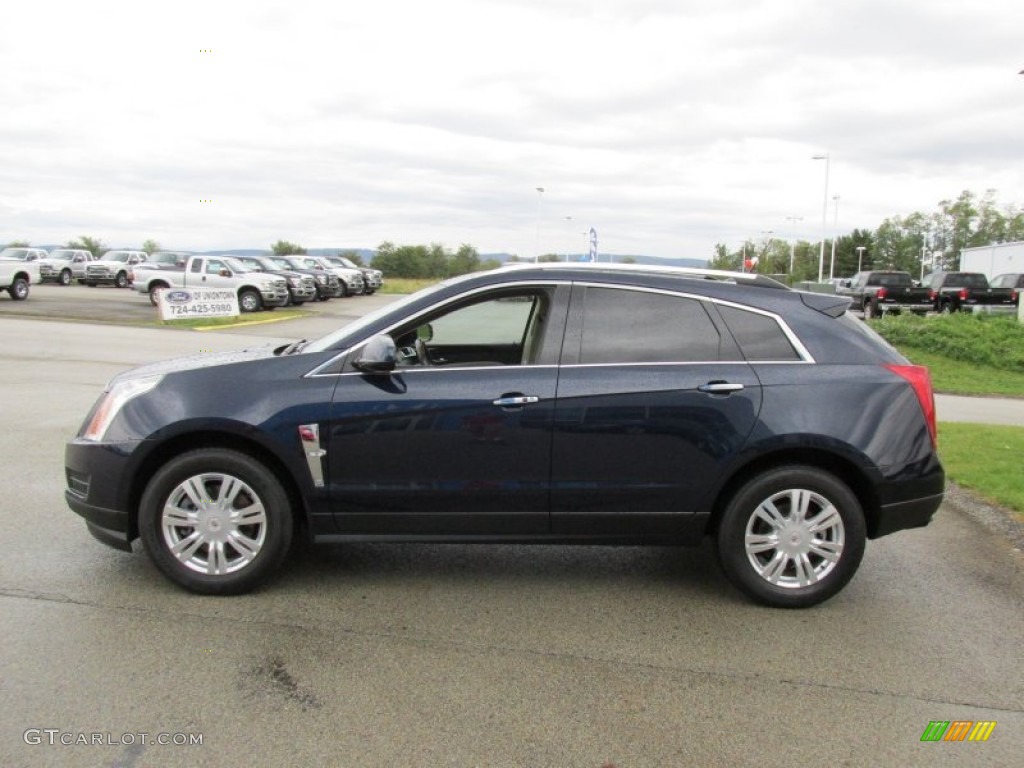 2011 SRX 4 V6 AWD - Imperial Blue Metallic / Shale/Brownstone photo #4