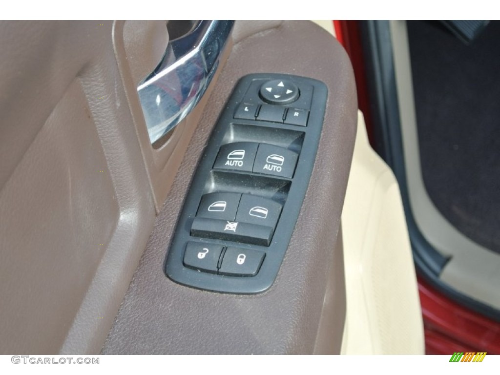 2011 Ram 1500 SLT Quad Cab - Flame Red / Light Pebble Beige/Bark Brown photo #12