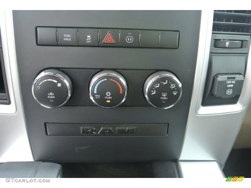 2011 Ram 1500 SLT Quad Cab - Flame Red / Light Pebble Beige/Bark Brown photo #14