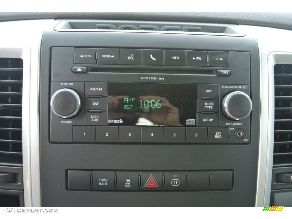 2011 Ram 1500 SLT Quad Cab - Flame Red / Light Pebble Beige/Bark Brown photo #15