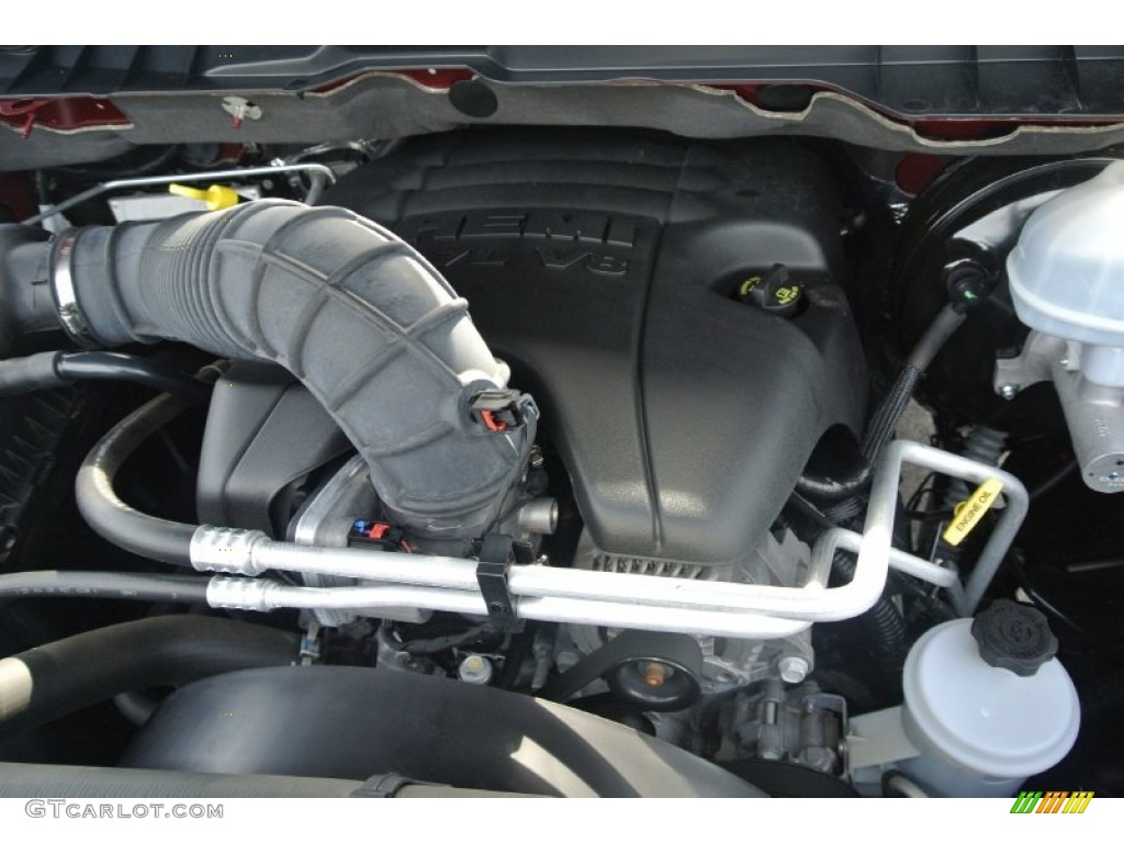 2011 Ram 1500 SLT Quad Cab - Flame Red / Light Pebble Beige/Bark Brown photo #25