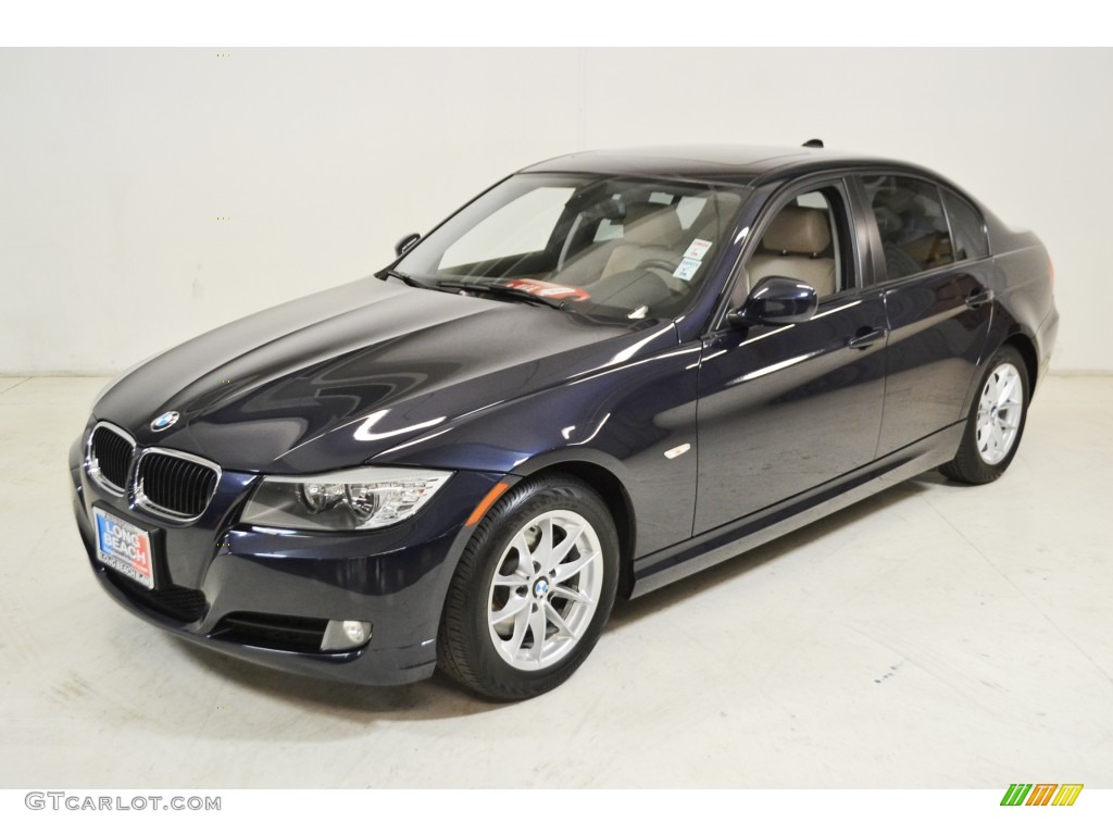 2010 3 Series 328i Sedan - Monaco Blue Metallic / Oyster/Black Dakota Leather photo #9