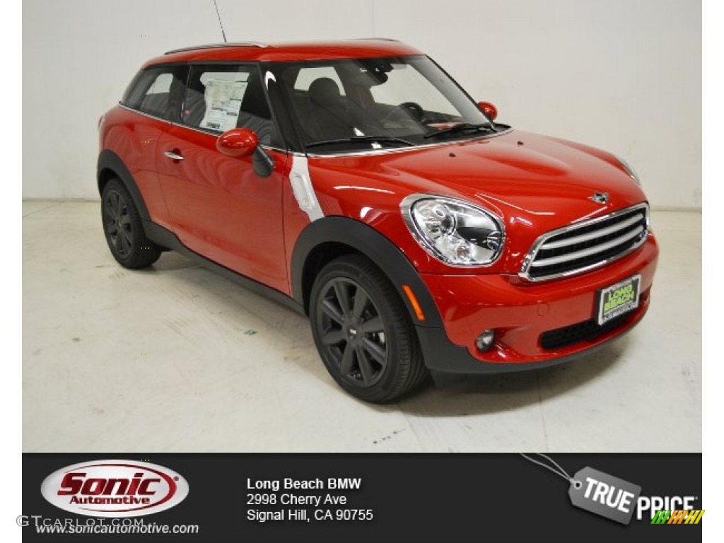2015 Paceman Cooper - Chili Red / Carbon Black photo #1