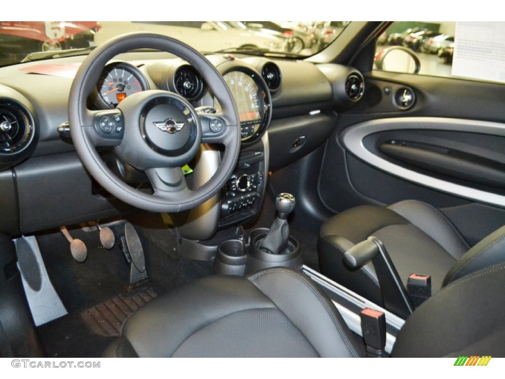 Carbon Black Interior 2015 Mini Paceman Cooper Photo #98016256