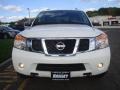 Blizzard White - Armada Platinum 4WD Photo No. 2