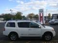 Blizzard White - Armada Platinum 4WD Photo No. 4