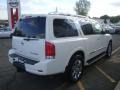 Blizzard White - Armada Platinum 4WD Photo No. 5