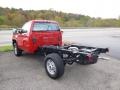 Fire Red - Sierra 2500HD Regular Cab 4x4 Chassis Photo No. 7