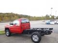 Fire Red 2015 GMC Sierra 2500HD Regular Cab 4x4 Chassis Exterior