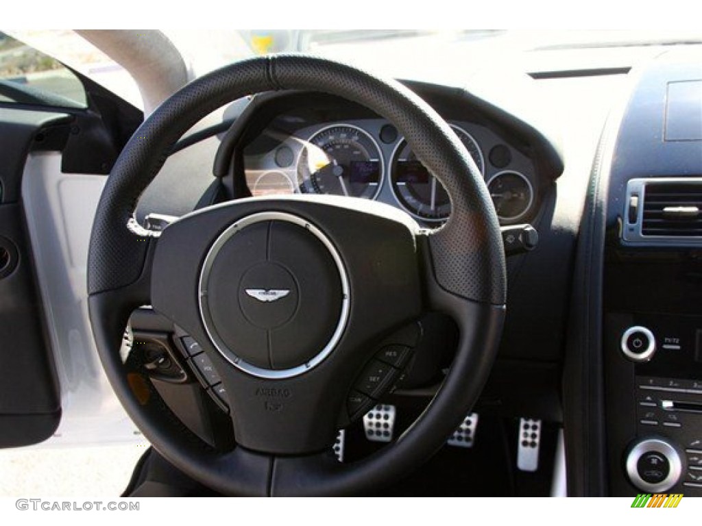 2011 Aston Martin V12 Vantage Coupe Steering Wheel Photos