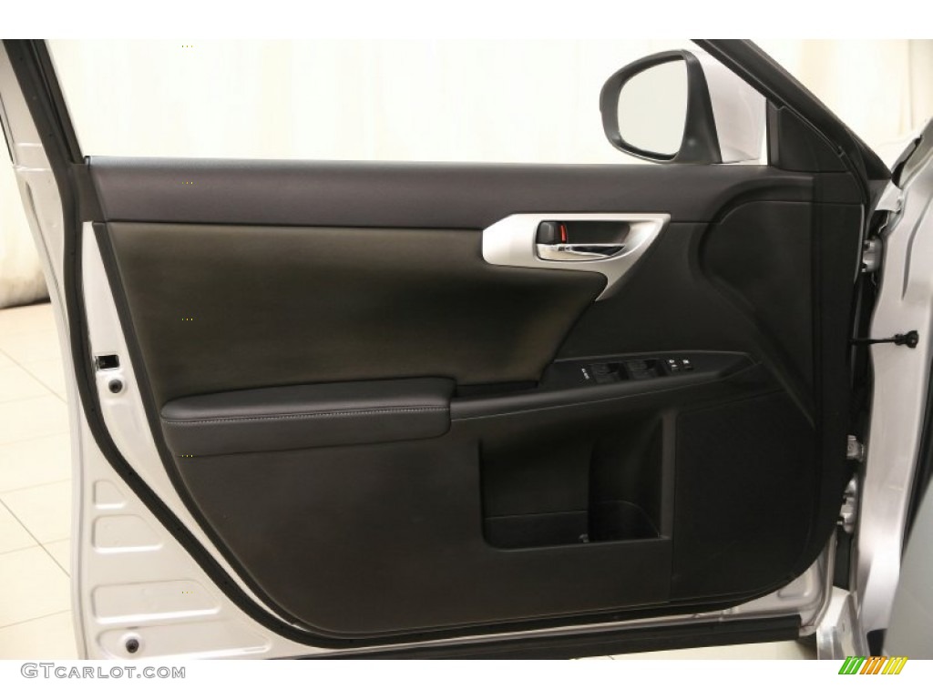 2012 CT 200h Hybrid Premium - Tungsten Silver Pearl / Black photo #4