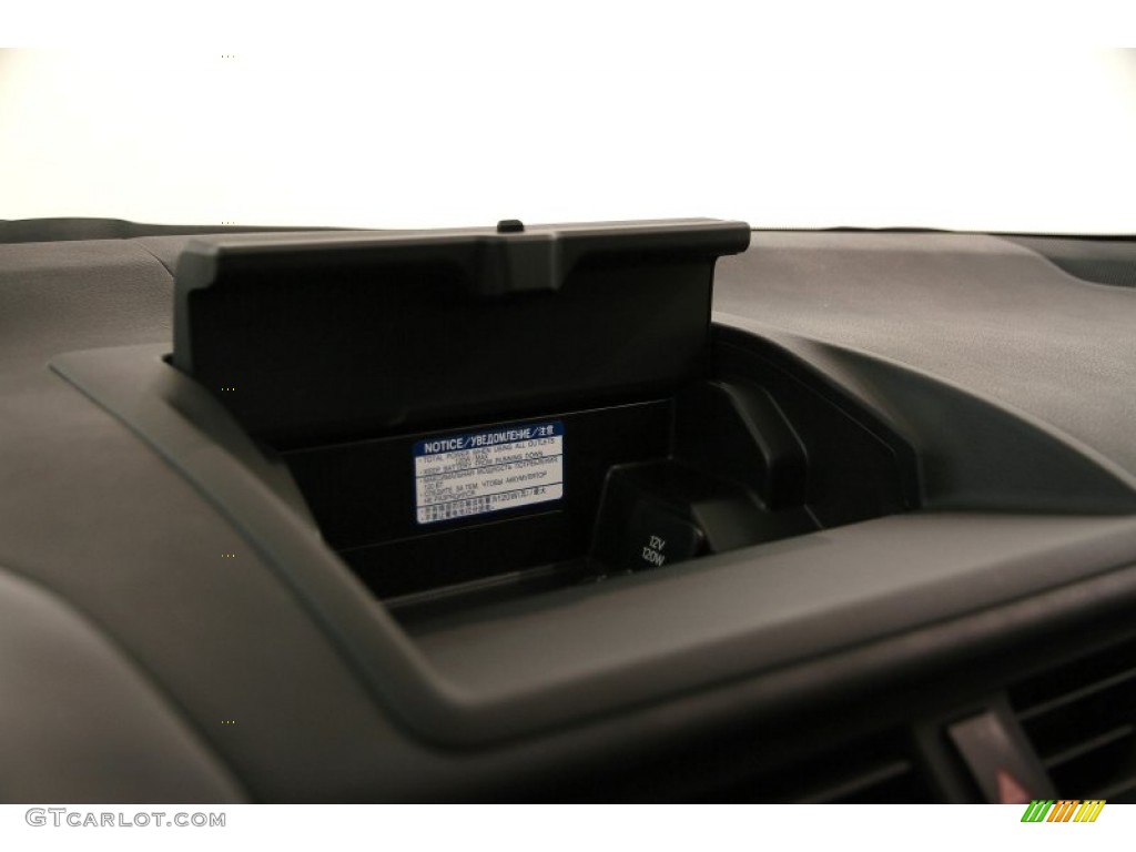 2012 CT 200h Hybrid Premium - Tungsten Silver Pearl / Black photo #14