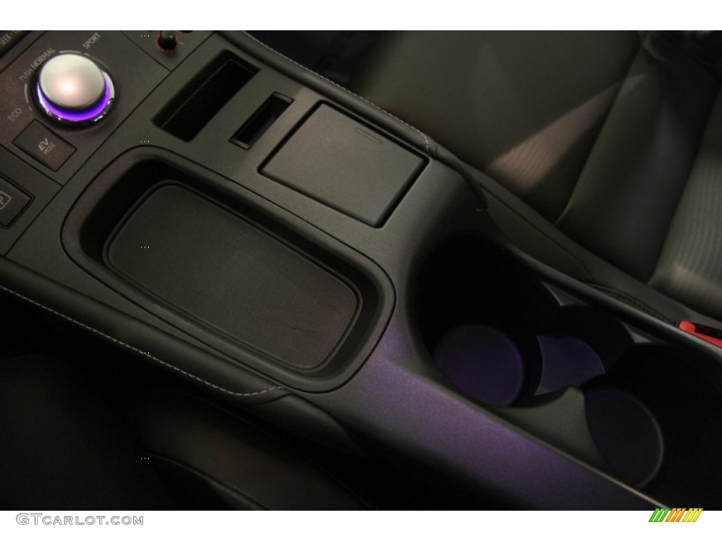 2012 CT 200h Hybrid Premium - Tungsten Silver Pearl / Black photo #17