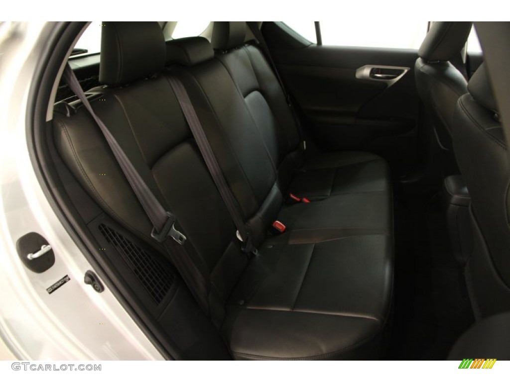 2012 CT 200h Hybrid Premium - Tungsten Silver Pearl / Black photo #21