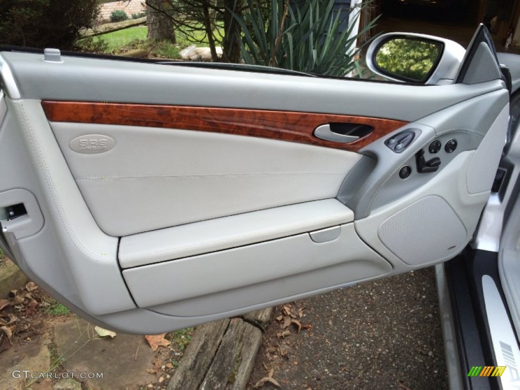 2005 Mercedes-Benz SL 65 AMG Roadster Ash Door Panel Photo #98018257