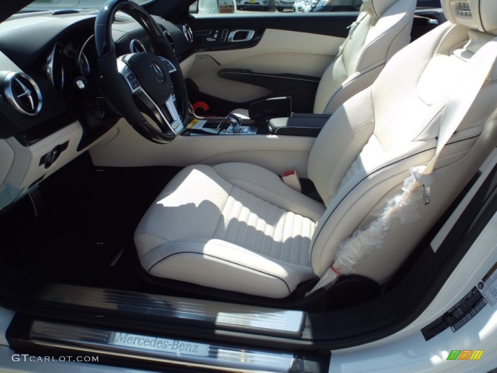 Ginger Beige/Espresso Brown Interior 2015 Mercedes-Benz SL 400 Roadster Photo #98019802