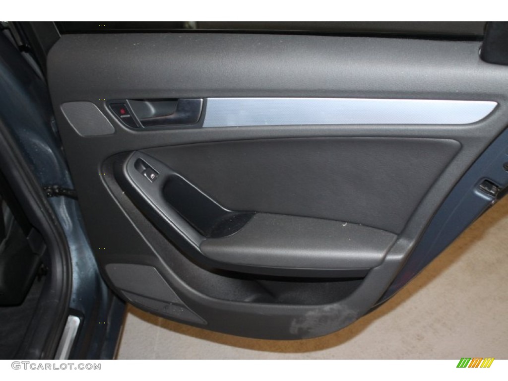 2009 A4 3.2 quattro Sedan - Meteor Grey Pearl Effect / Light Grey photo #40