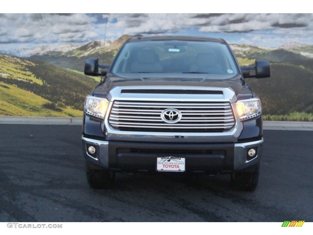 2015 Tundra Limited CrewMax 4x4 - Attitude Black Metallic / Graphite photo #2