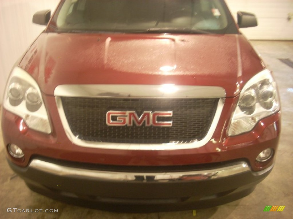 2008 Acadia SLE - Red Jewel / Ebony photo #4