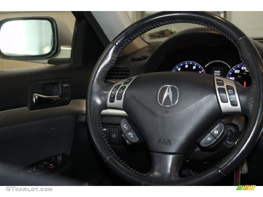 2008 TSX Sedan - Alabaster Silver Metallic / Ebony photo #40