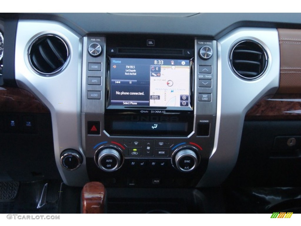 2015 Tundra 1794 Edition CrewMax 4x4 - Barcelona Red Metallic / 1794 Edition Premium Brown Leather photo #8