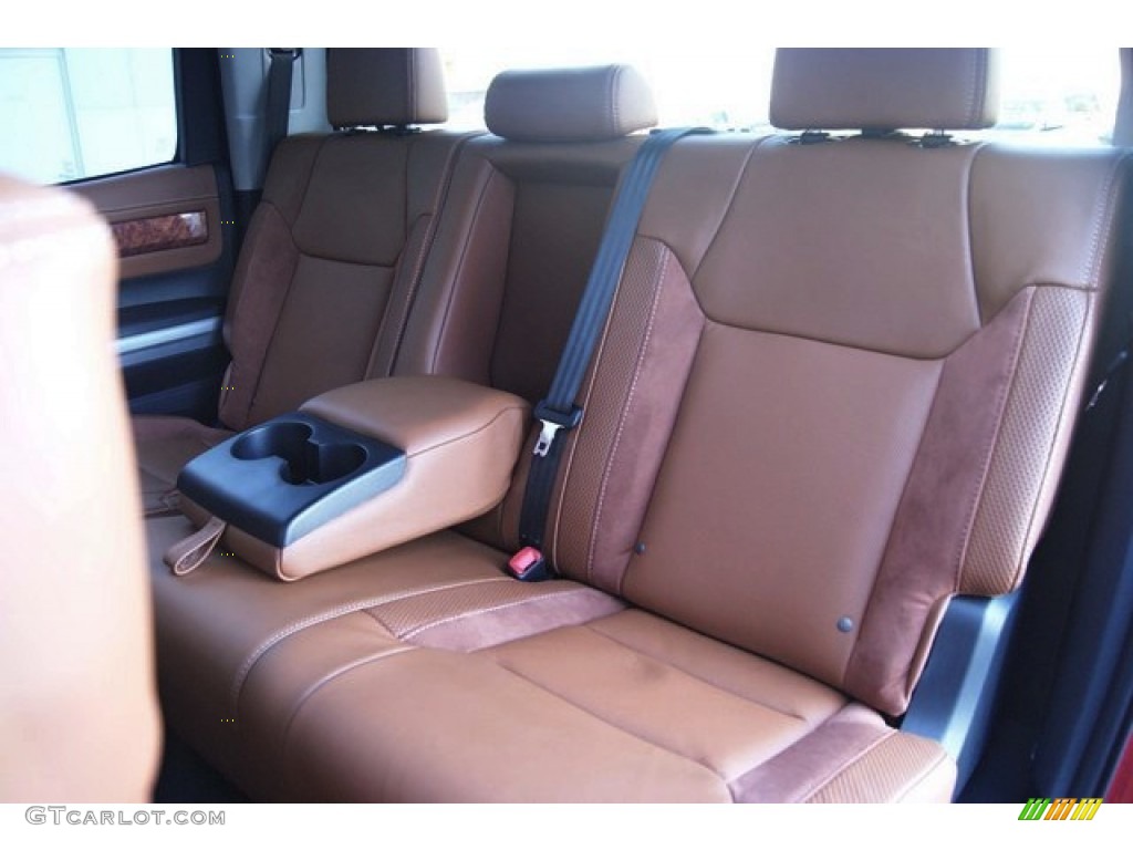 1794 Edition Premium Brown Leather Interior 2015 Toyota Tundra 1794 Edition CrewMax 4x4 Photo #98023000