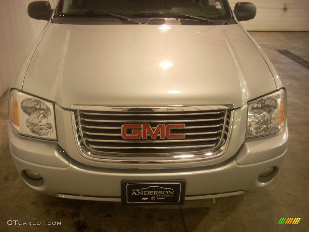 2008 Envoy SLE 4x4 - Silver Mist Metallic / Light Gray photo #5