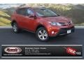 2015 Hot Lava Toyota RAV4 XLE AWD  photo #1