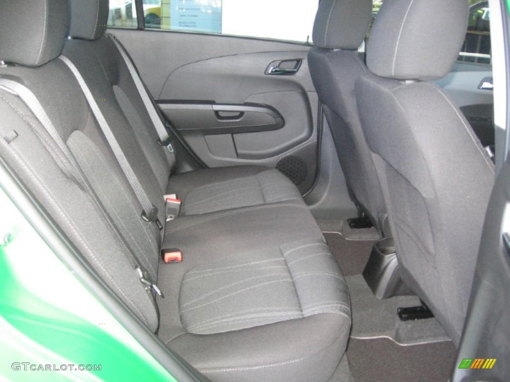 Jet Black/Dark Titanium Interior 2015 Chevrolet Sonic LT Sedan Photo #98024149