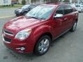 2015 Crystal Red Tintcoat Chevrolet Equinox LT AWD  photo #1