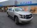 2015 Champagne Silver Metallic Chevrolet Suburban LS 4WD  photo #1