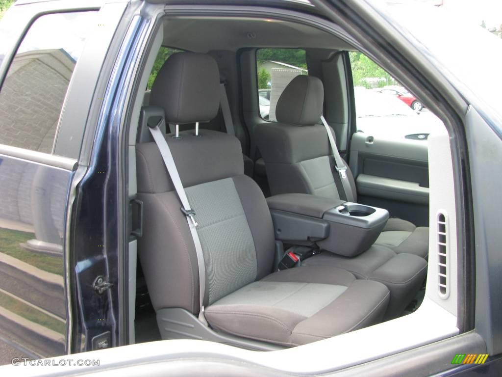 2006 F150 XLT SuperCab 4x4 - True Blue Metallic / Medium/Dark Flint photo #9