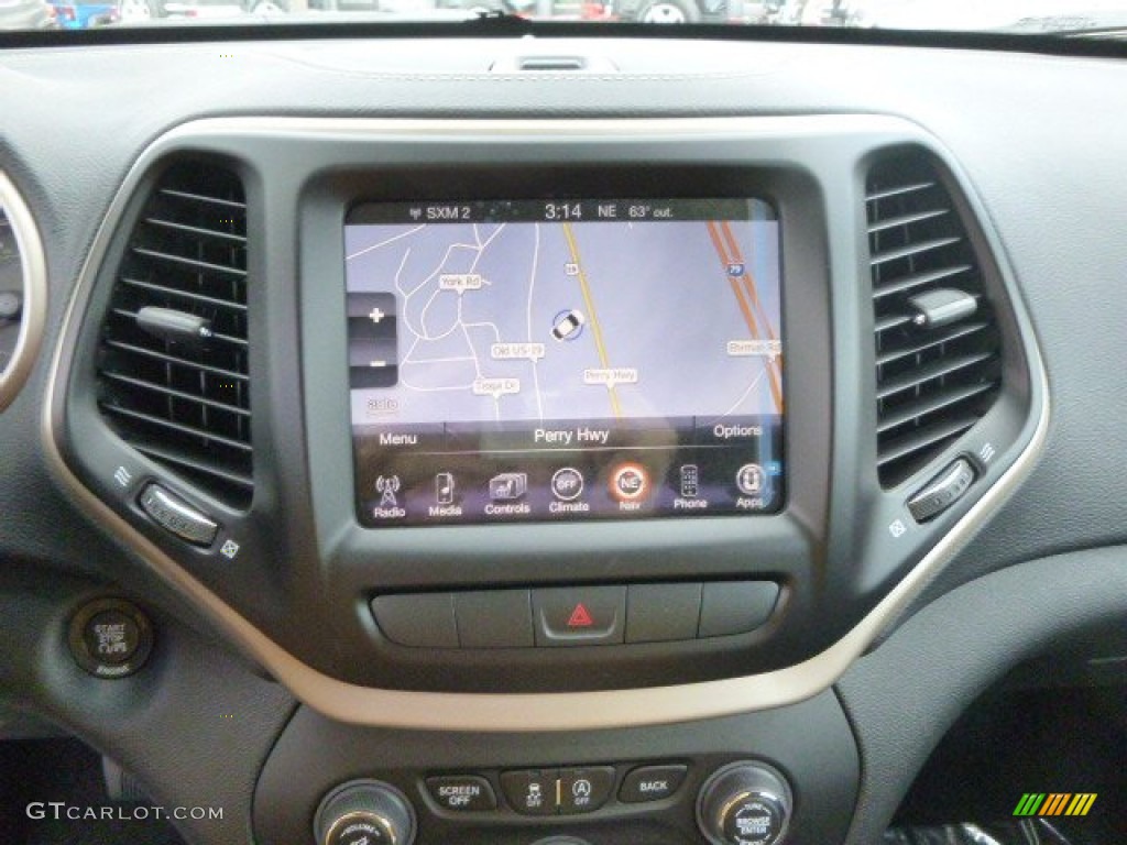 2015 Jeep Cherokee Limited 4x4 Controls Photo #98028133