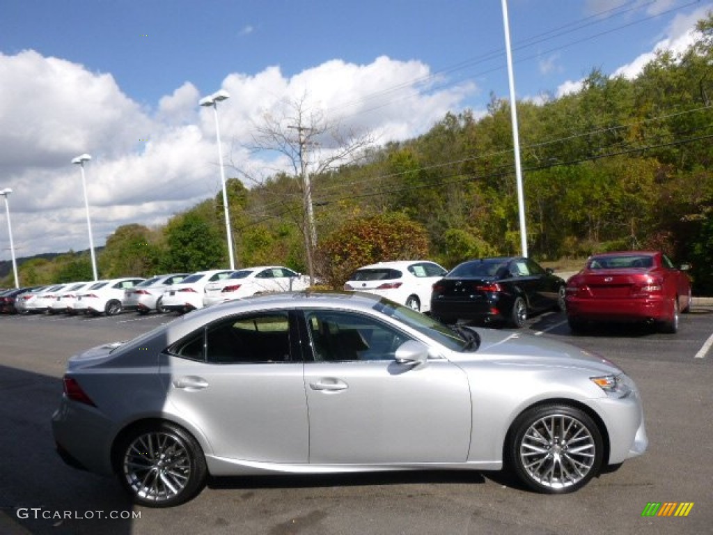 2014 IS 250 AWD - Silver Lining Metallic / Black photo #4