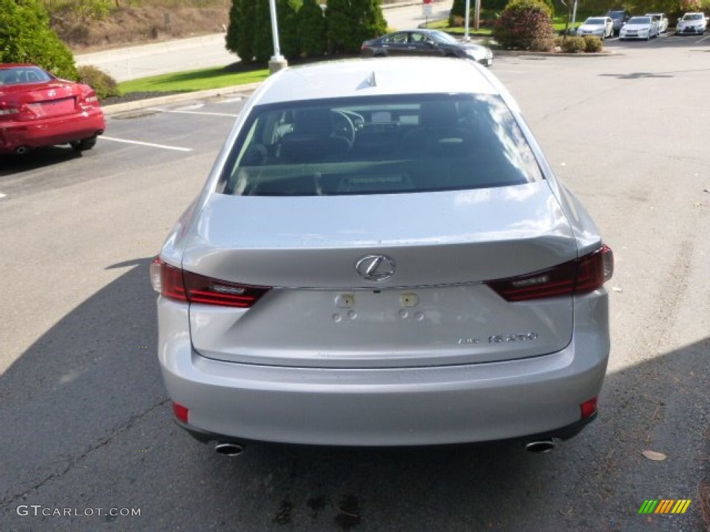 2014 IS 250 AWD - Silver Lining Metallic / Black photo #6