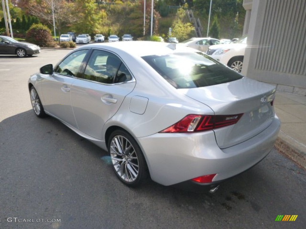 2014 IS 250 AWD - Silver Lining Metallic / Black photo #7