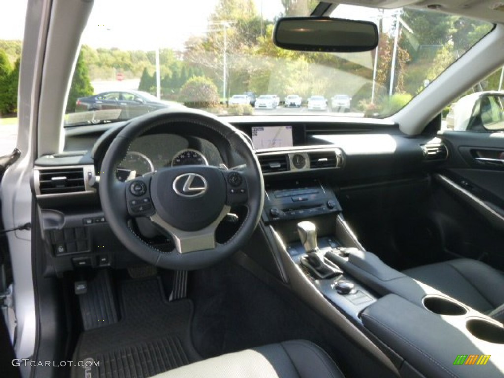 2014 IS 250 AWD - Silver Lining Metallic / Black photo #12