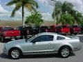 2008 Brilliant Silver Metallic Ford Mustang V6 Deluxe Coupe  photo #6