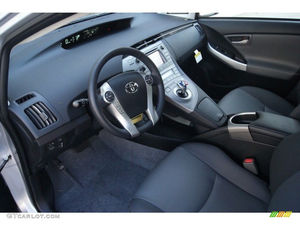 Dark Gray Interior 2015 Toyota Prius Five Hybrid Photo #98031412