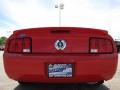 2008 Torch Red Ford Mustang V6 Deluxe Coupe  photo #6