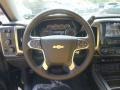 Jet Black 2015 Chevrolet Silverado 1500 LTZ Double Cab 4x4 Steering Wheel