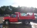 Victory Red - Silverado 3500HD WT Regular Cab 4x4 Dump Truck Photo No. 1