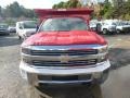 Victory Red - Silverado 3500HD WT Regular Cab 4x4 Dump Truck Photo No. 3